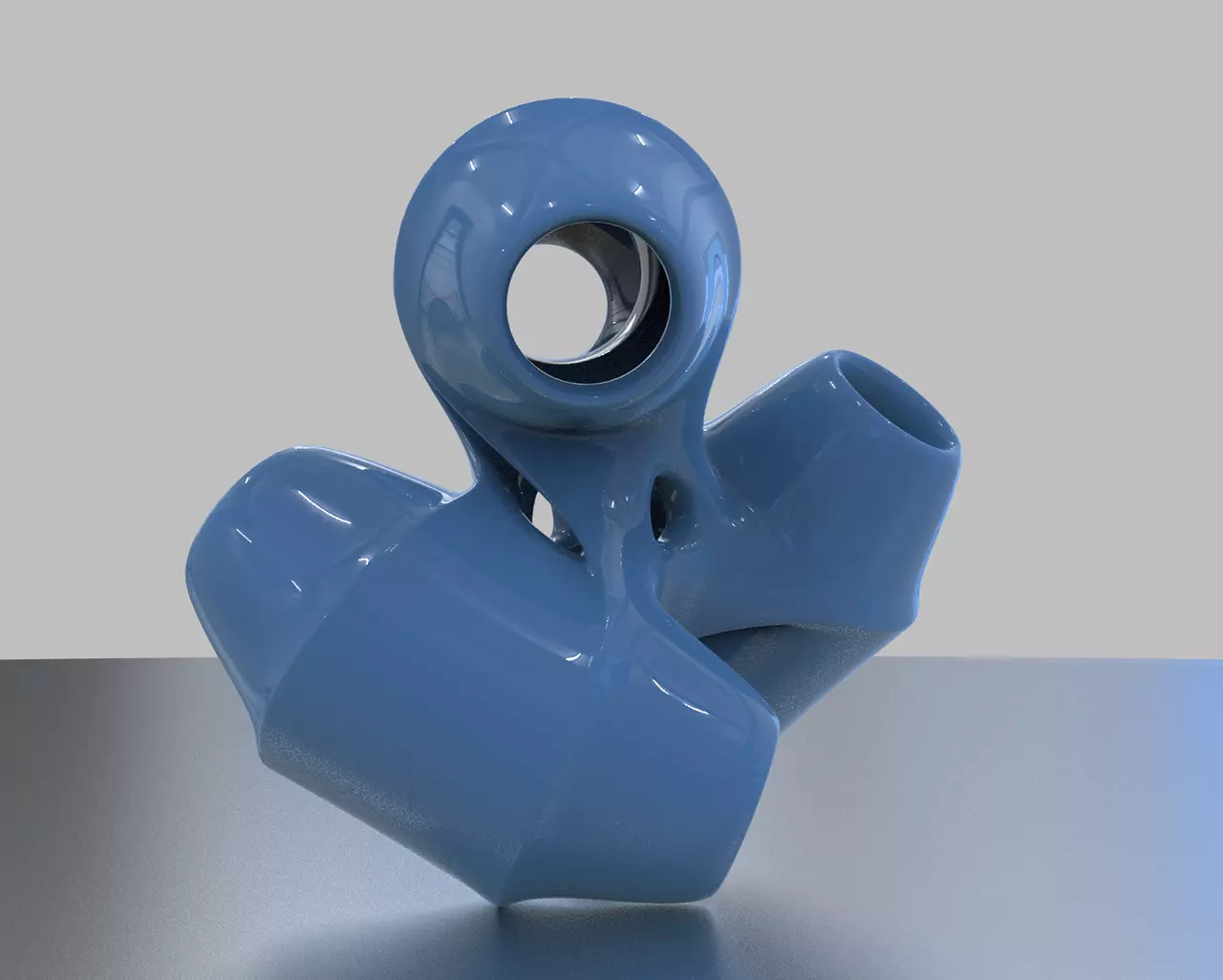 geometric modern art gm24 3D print model_0