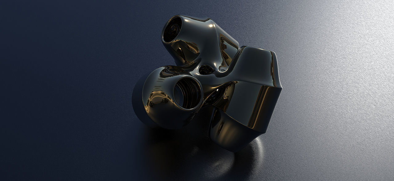 geometric modern art gm24 3D print model_6