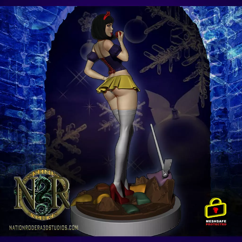 SNOW WHITE 3D print model