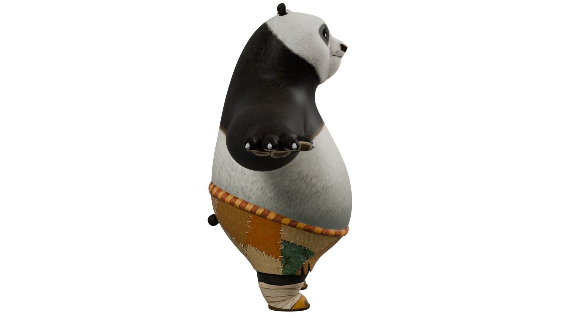 Kung Fu Panda 3D model_7