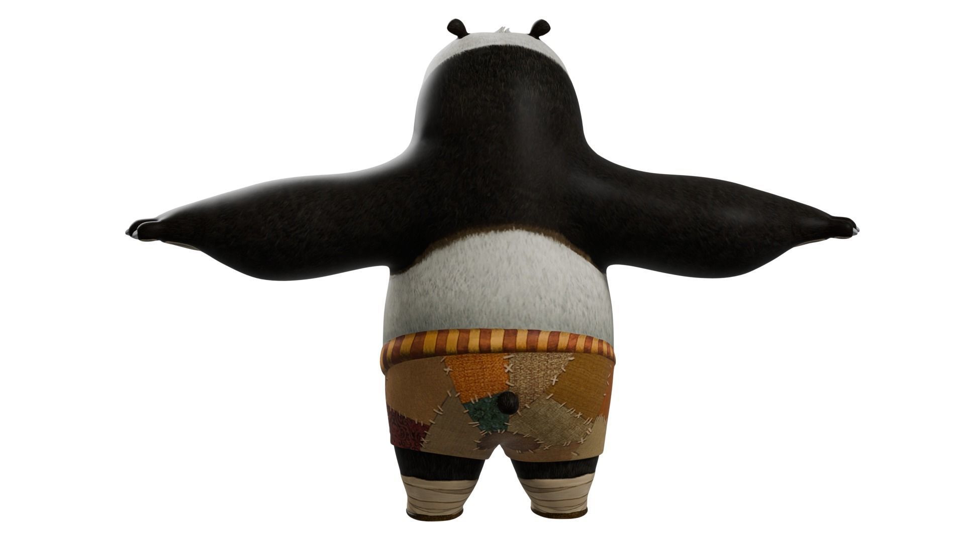 Kung Fu Panda 3D model_5