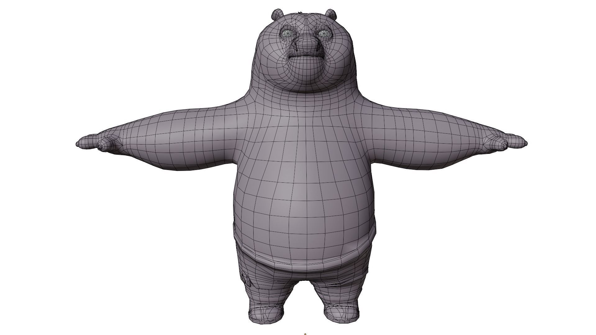 Kung Fu Panda 3D model_11