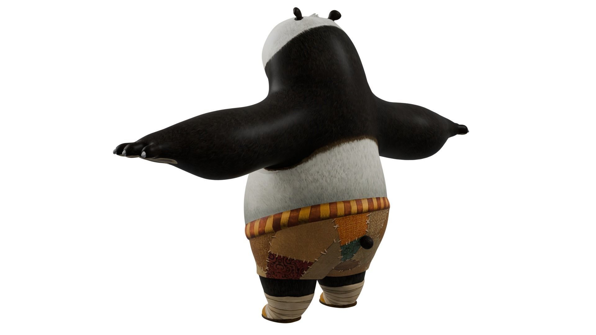 Kung Fu Panda 3D model_4