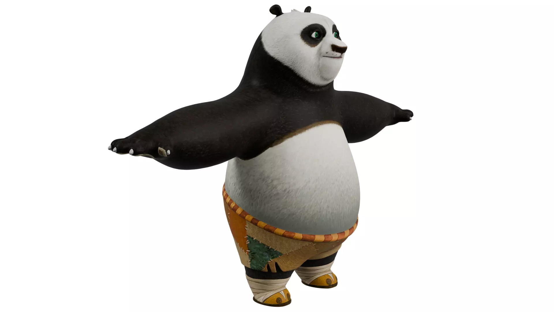 Kung Fu Panda 3D model_0