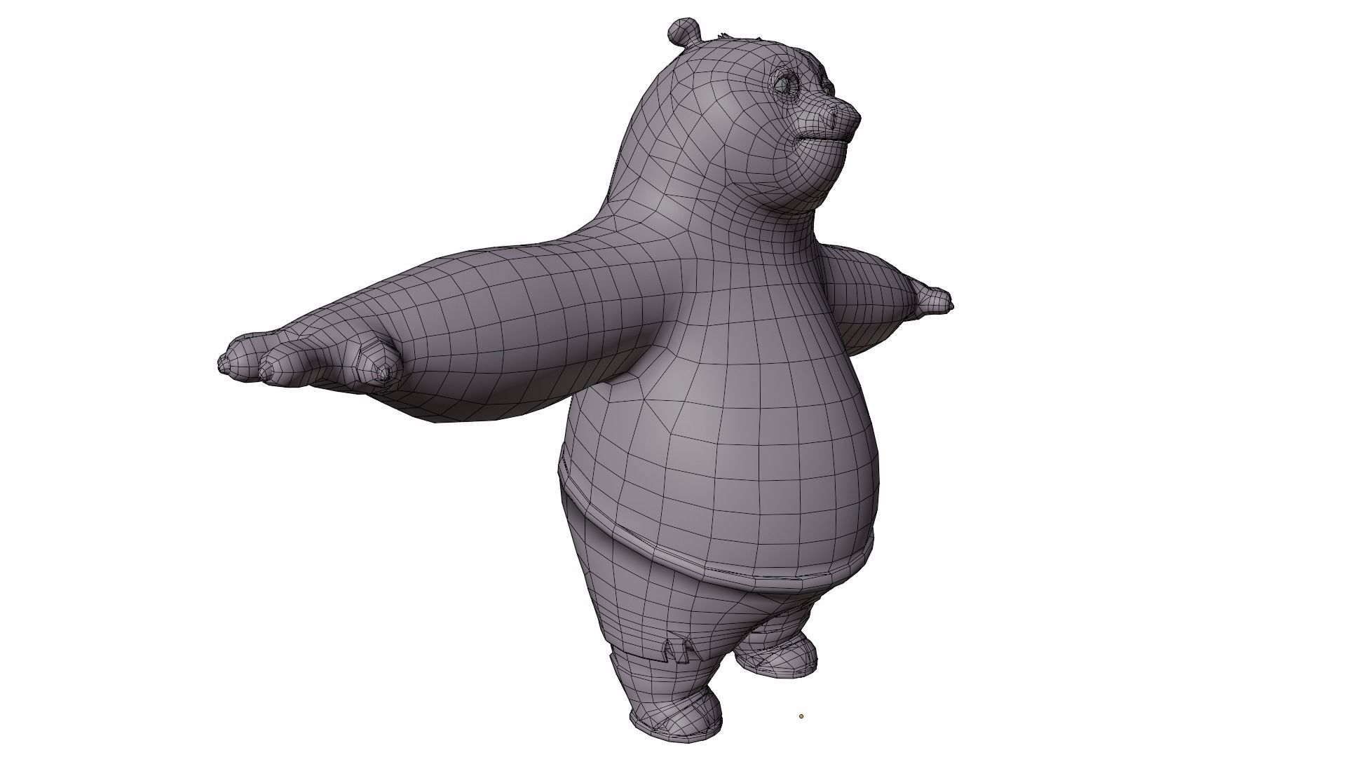 Kung Fu Panda 3D model_10