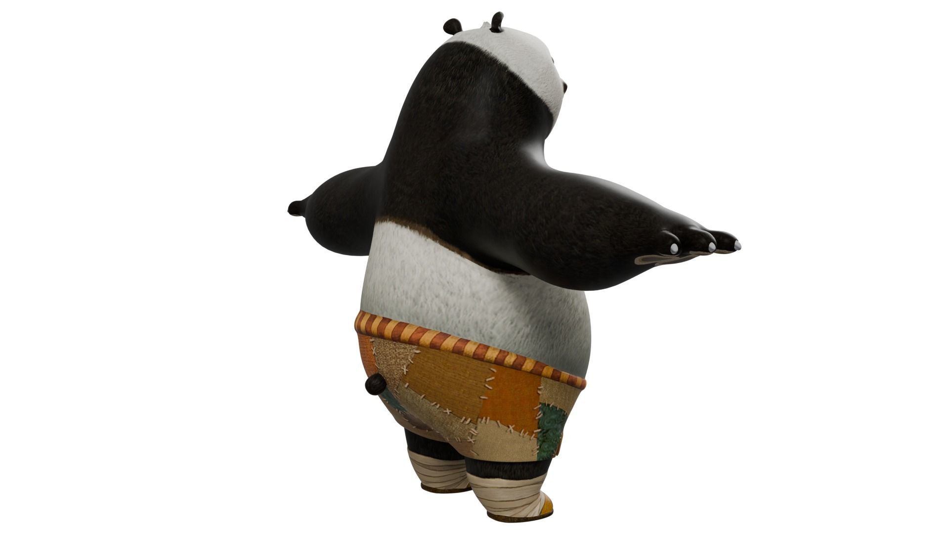 Kung Fu Panda 3D model_6
