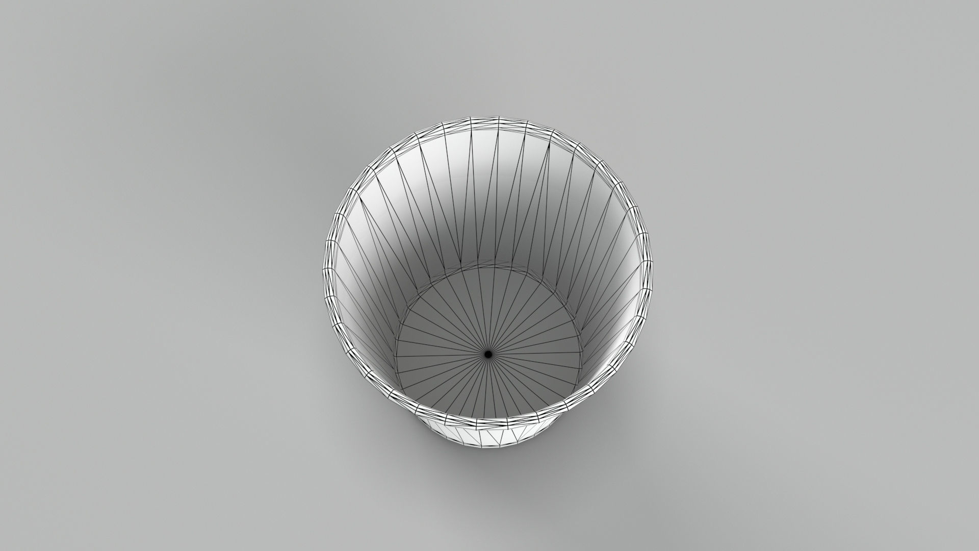 Trash bin and crumpled paper collection LowPoly PBR Low-poly 3D model_56