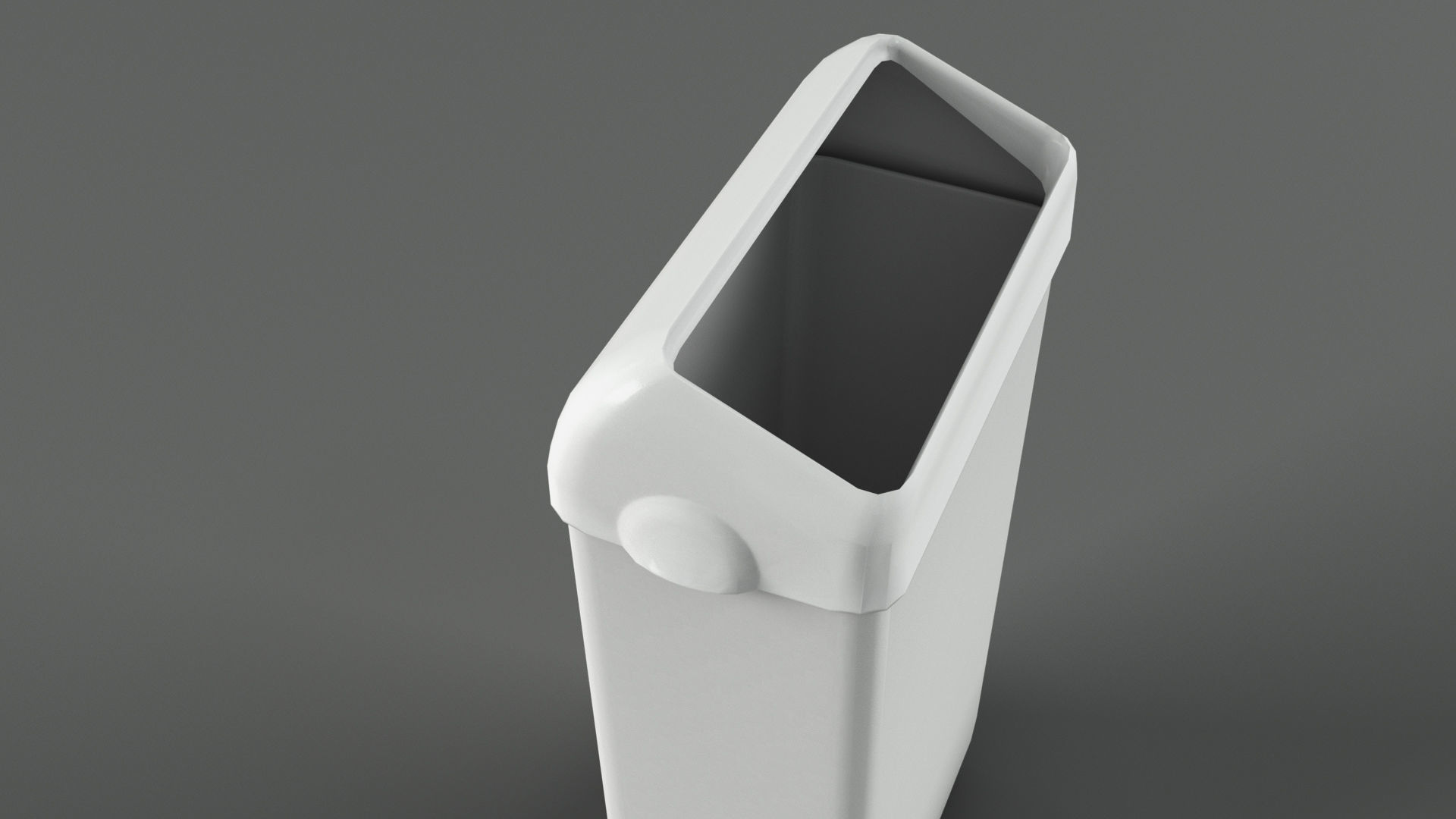 Trash bin and crumpled paper collection LowPoly PBR Low-poly 3D model_31