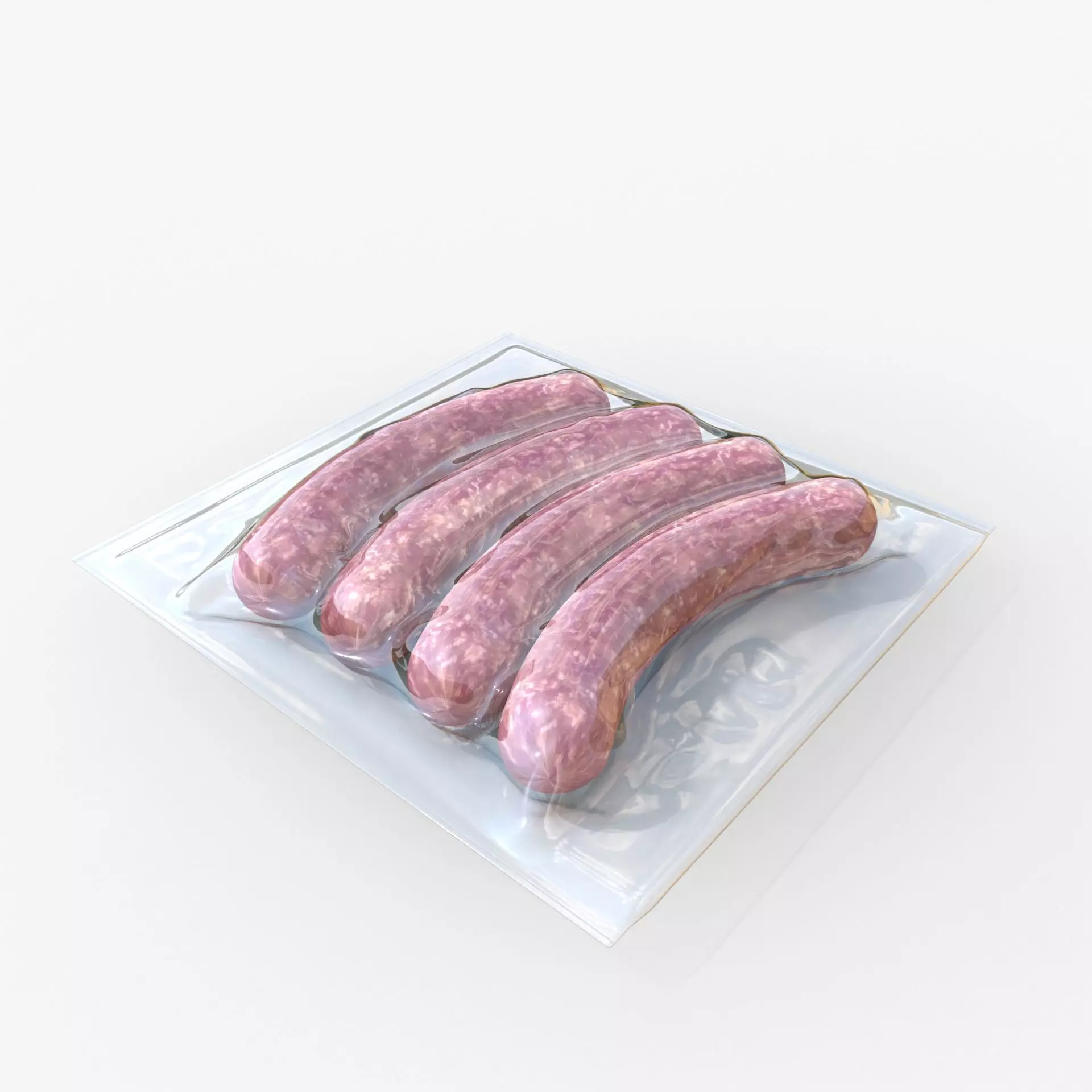 Sausage 3D model_0
