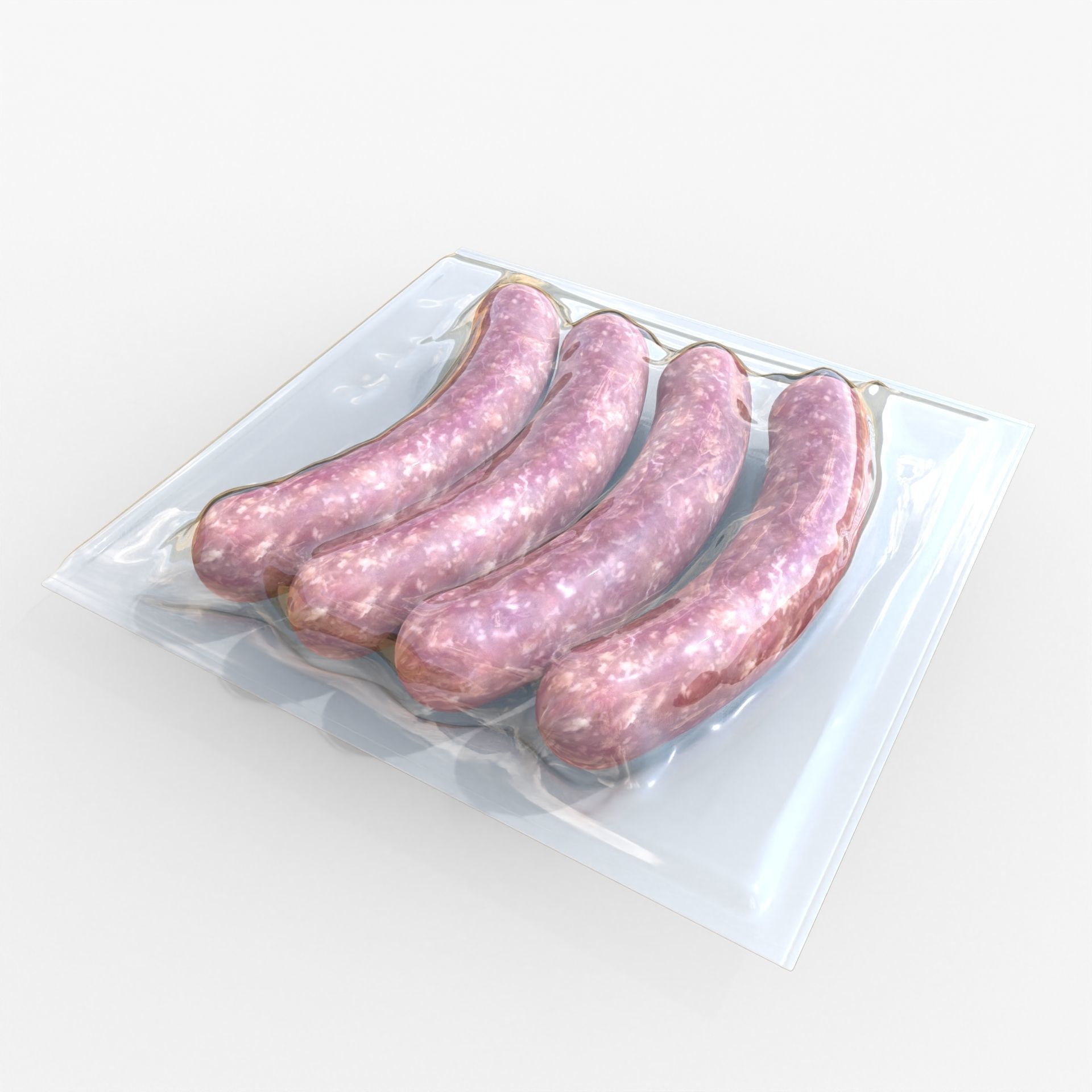 Sausage 3D model_10