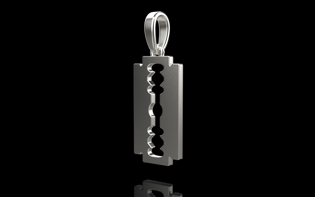 razor pendant model 573 3D print model_17