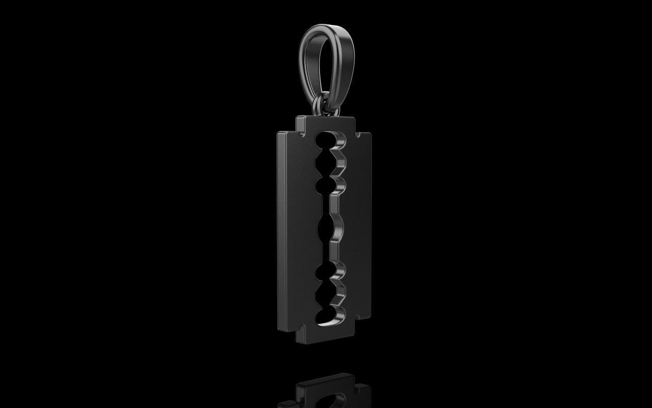 razor pendant model 573 3D print model_28