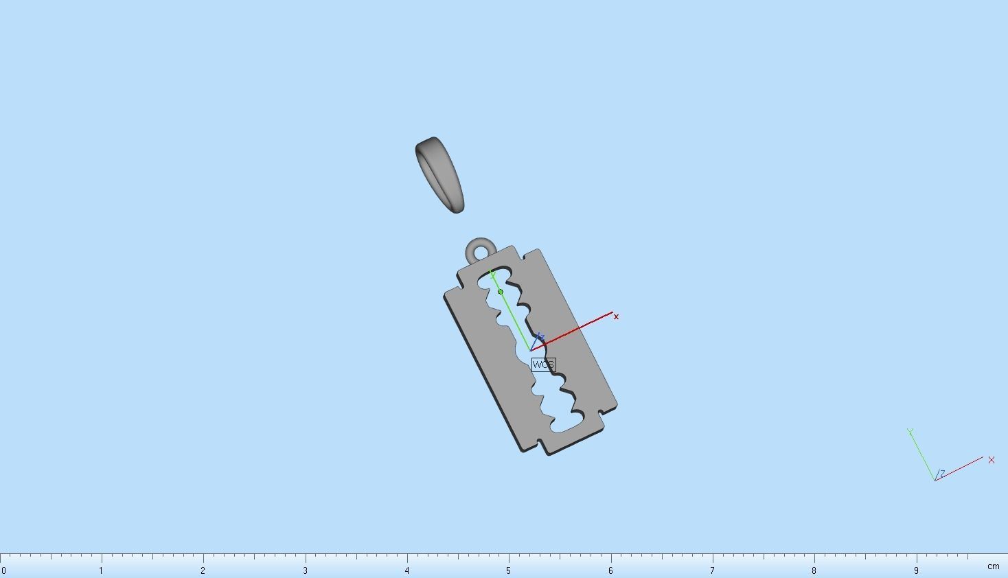 razor pendant model 573 3D print model_11