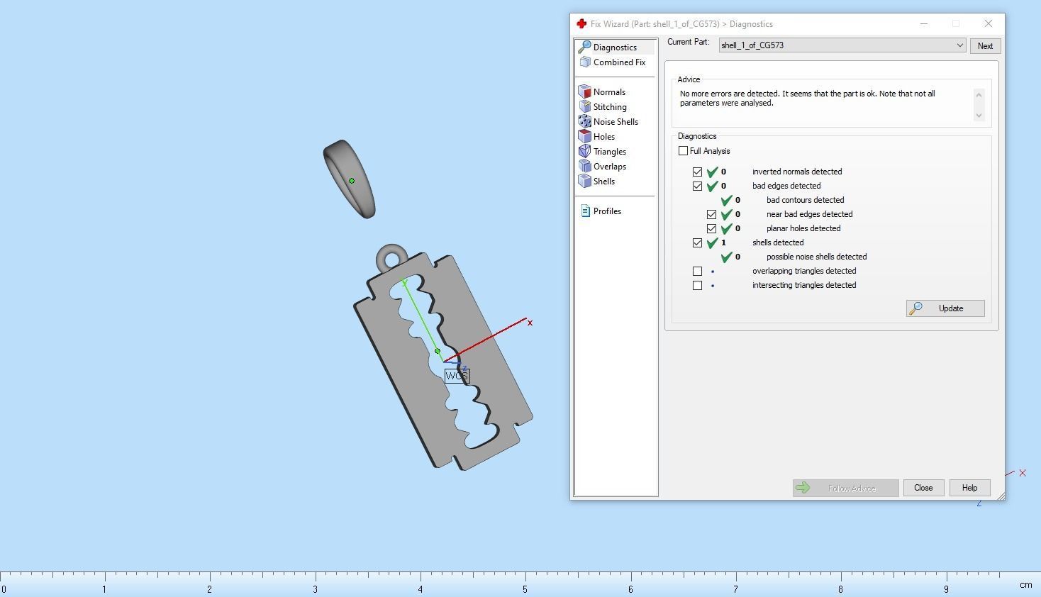 razor pendant model 573 3D print model_12