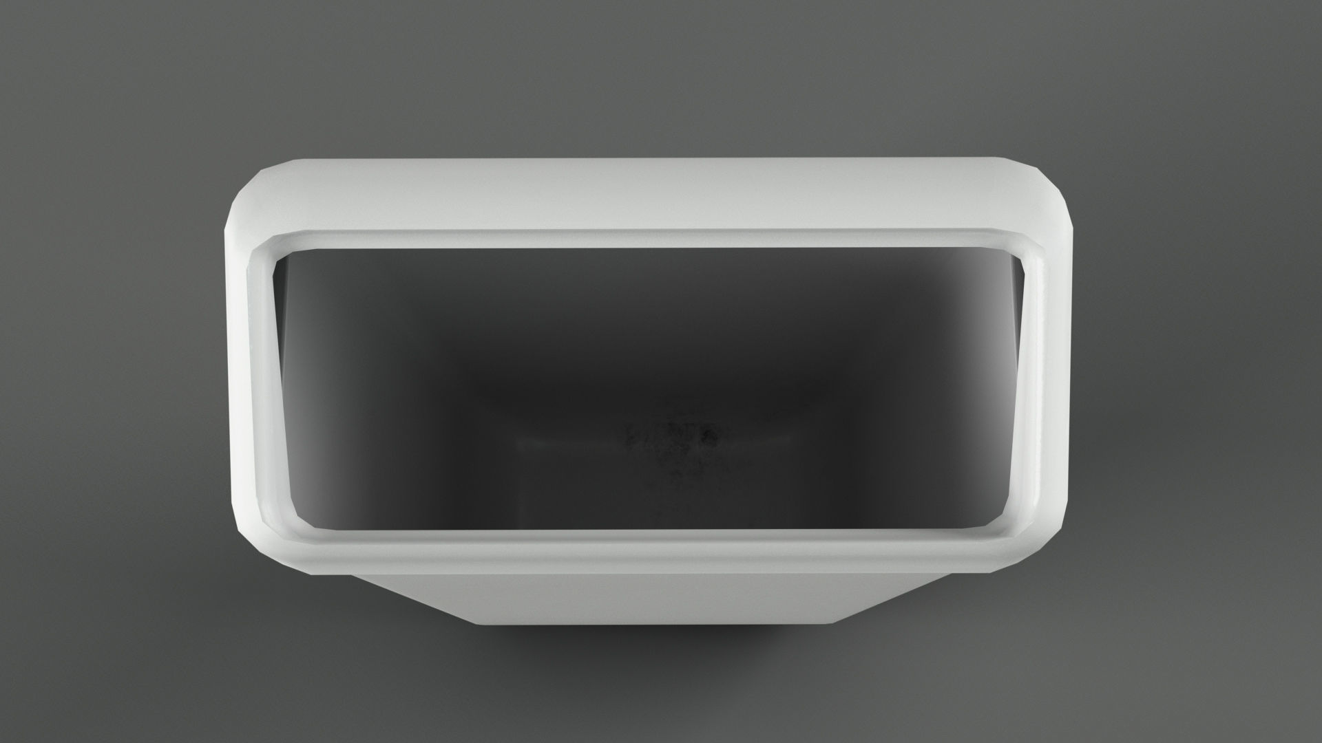 Trash bin and crumpled paper LowPoly PBR Low-poly 3D model_6