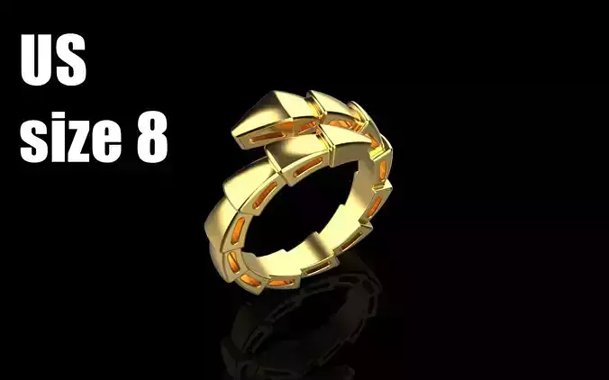 serpenti ring model 571