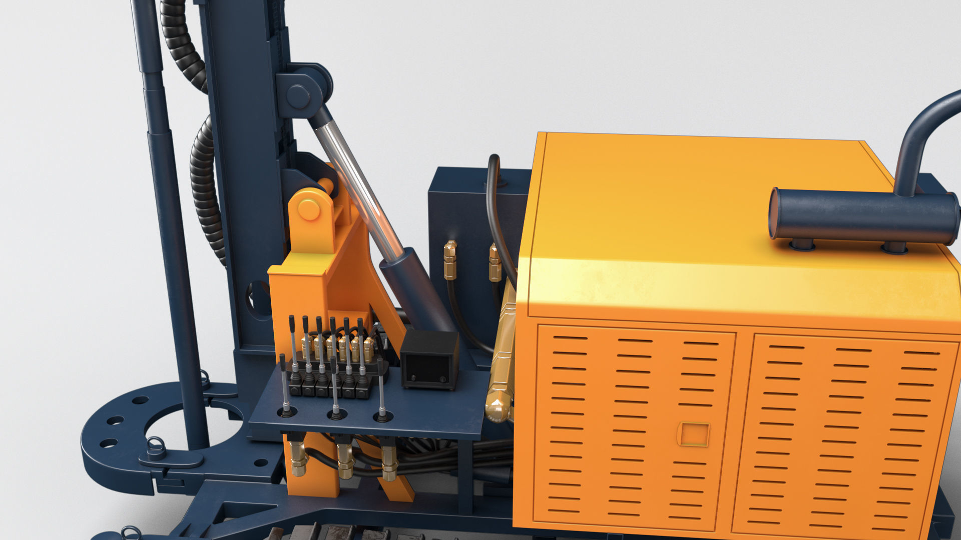 Drilling Rig 3D model_12