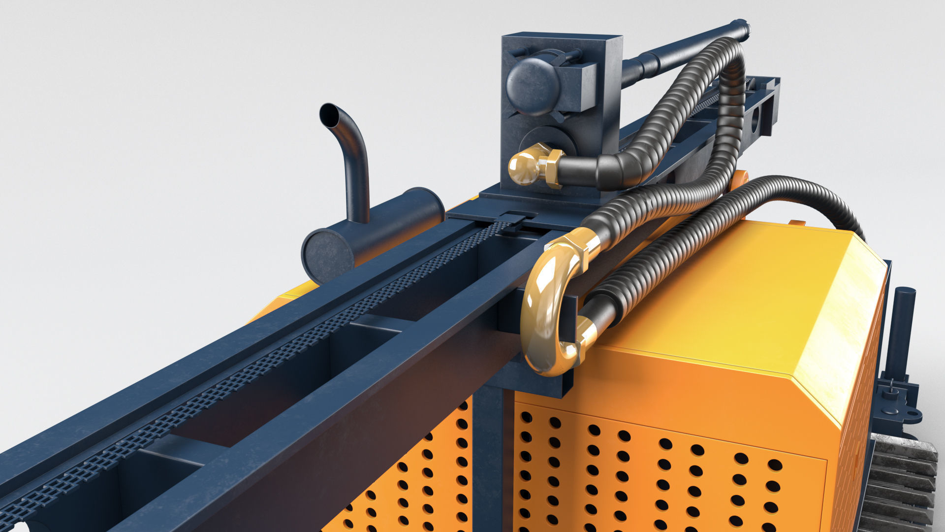 Drilling Rig 3D model_10