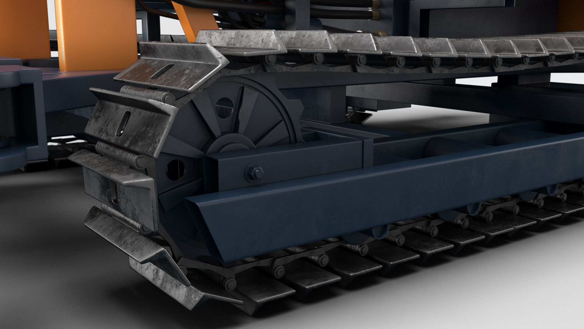 Drilling Rig 3D model_8