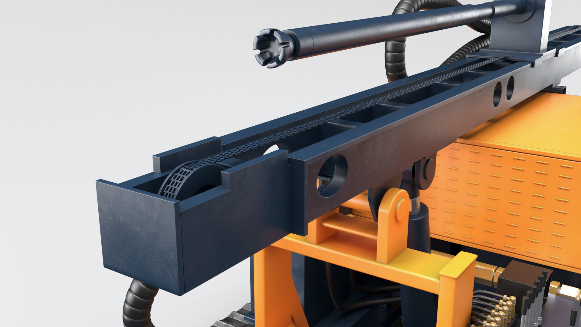 Drilling Rig 3D model_9