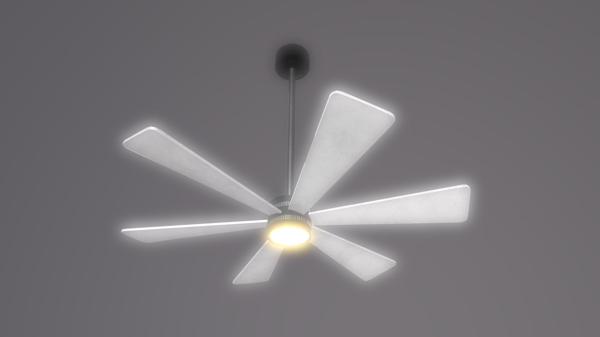 Realistic Lamp - PBR Game Ready - Low-poly 3D model Low-poly 3D model_1