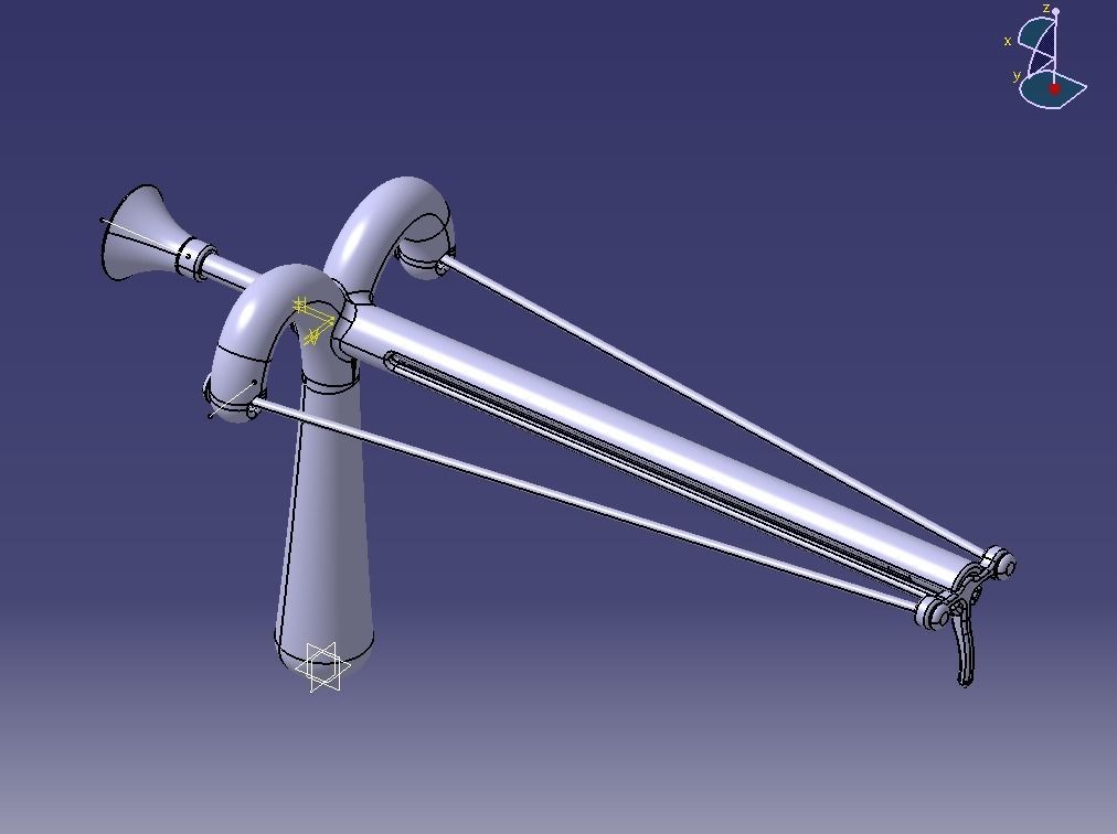 slingshot arrow 3D print model_46