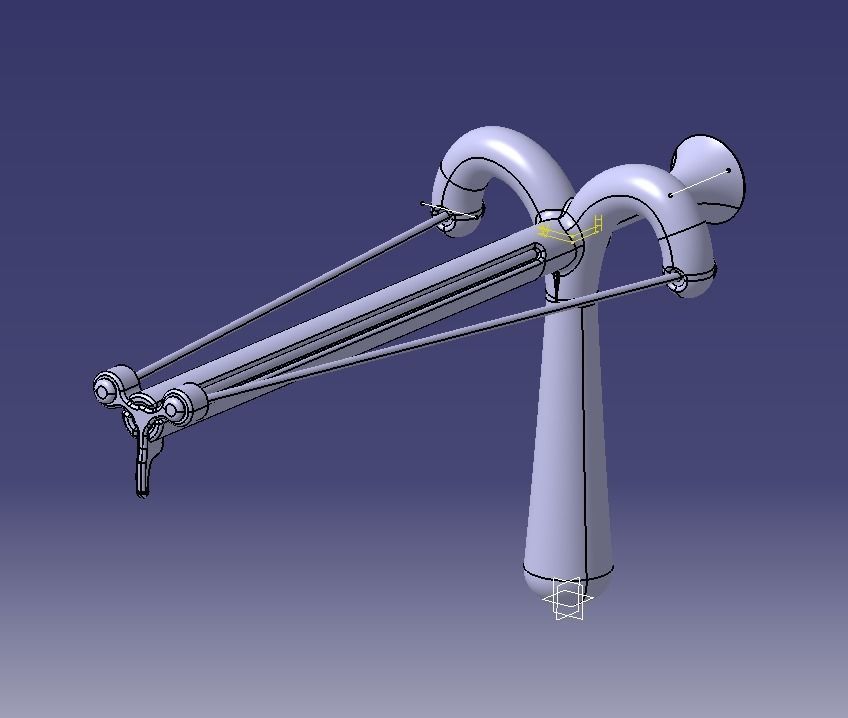 slingshot arrow 3D print model_13