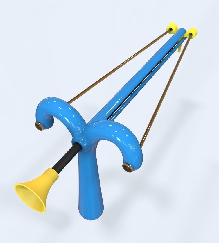 slingshot arrow 3D print model_28