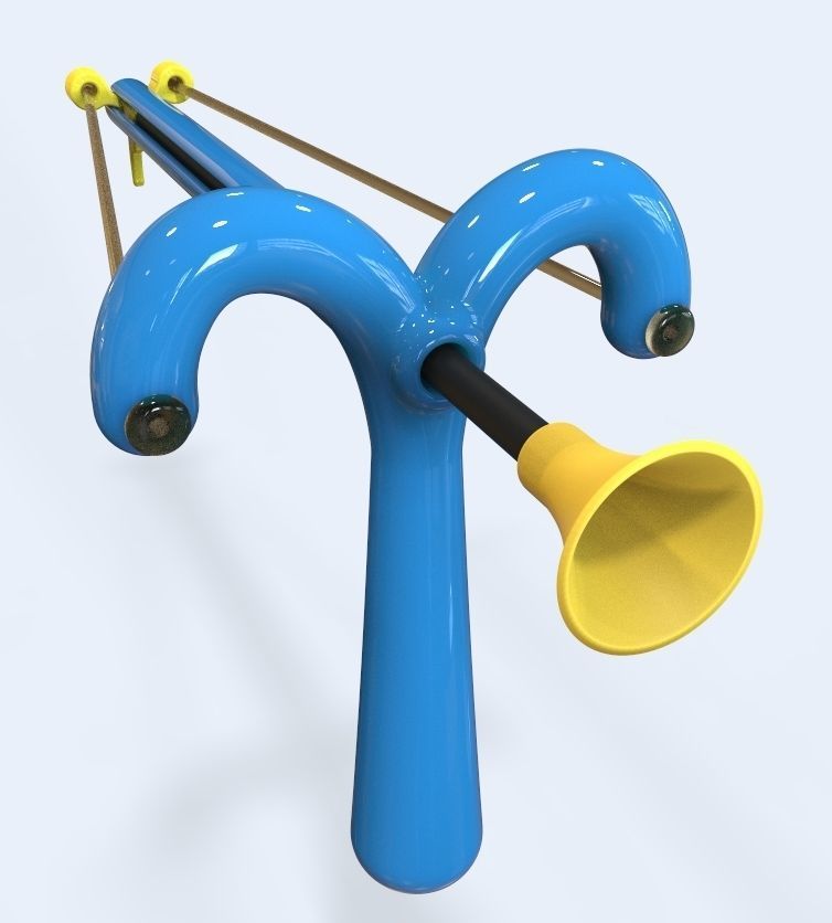 slingshot arrow 3D print model_34