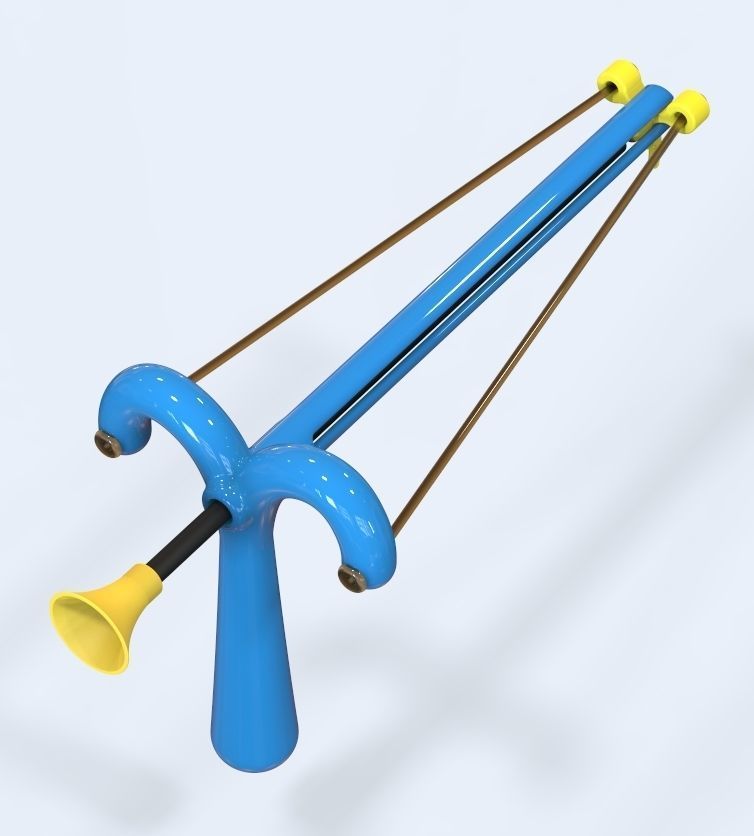 slingshot arrow 3D print model_6