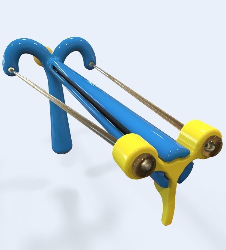 slingshot arrow 3D print model_21