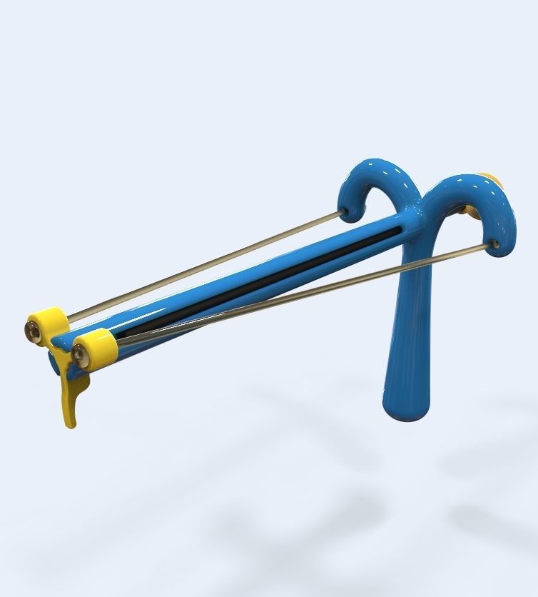 slingshot arrow 3D print model_24