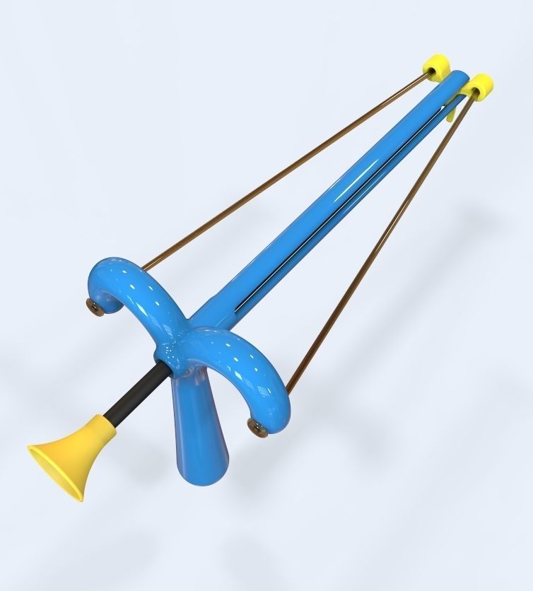 slingshot arrow 3D print model_33