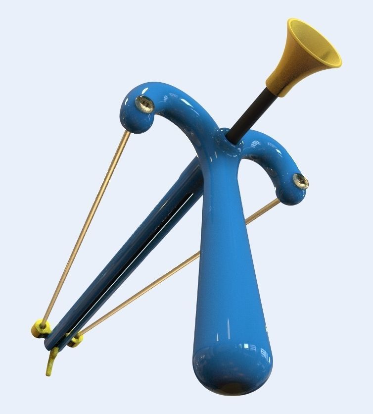 slingshot arrow 3D print model_36