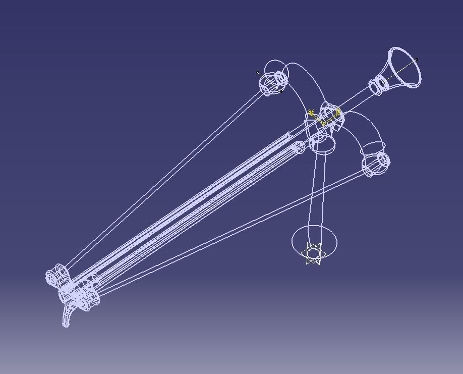 slingshot arrow 3D print model_12