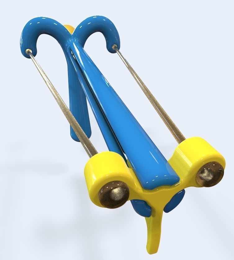 slingshot arrow 3D print model_23