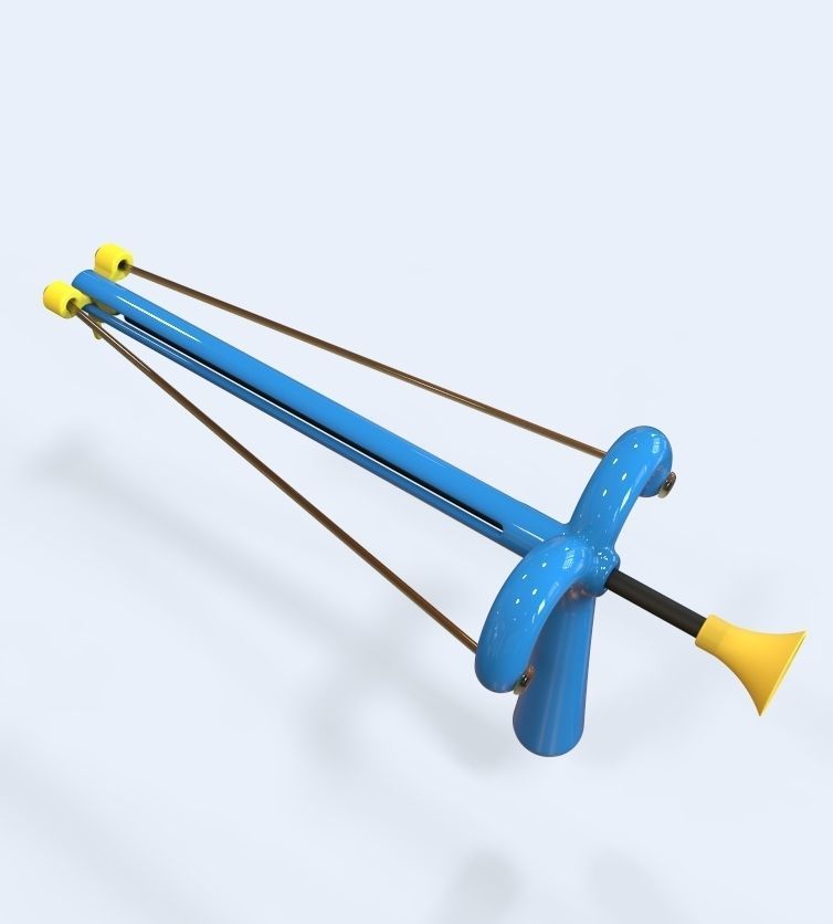 slingshot arrow 3D print model_25