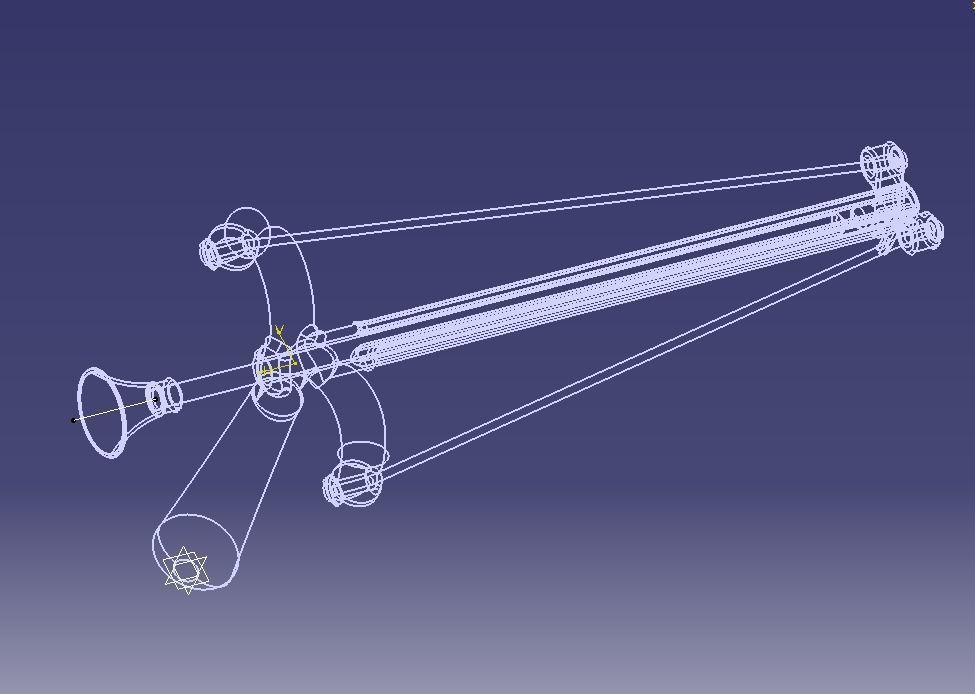 slingshot arrow 3D print model_40