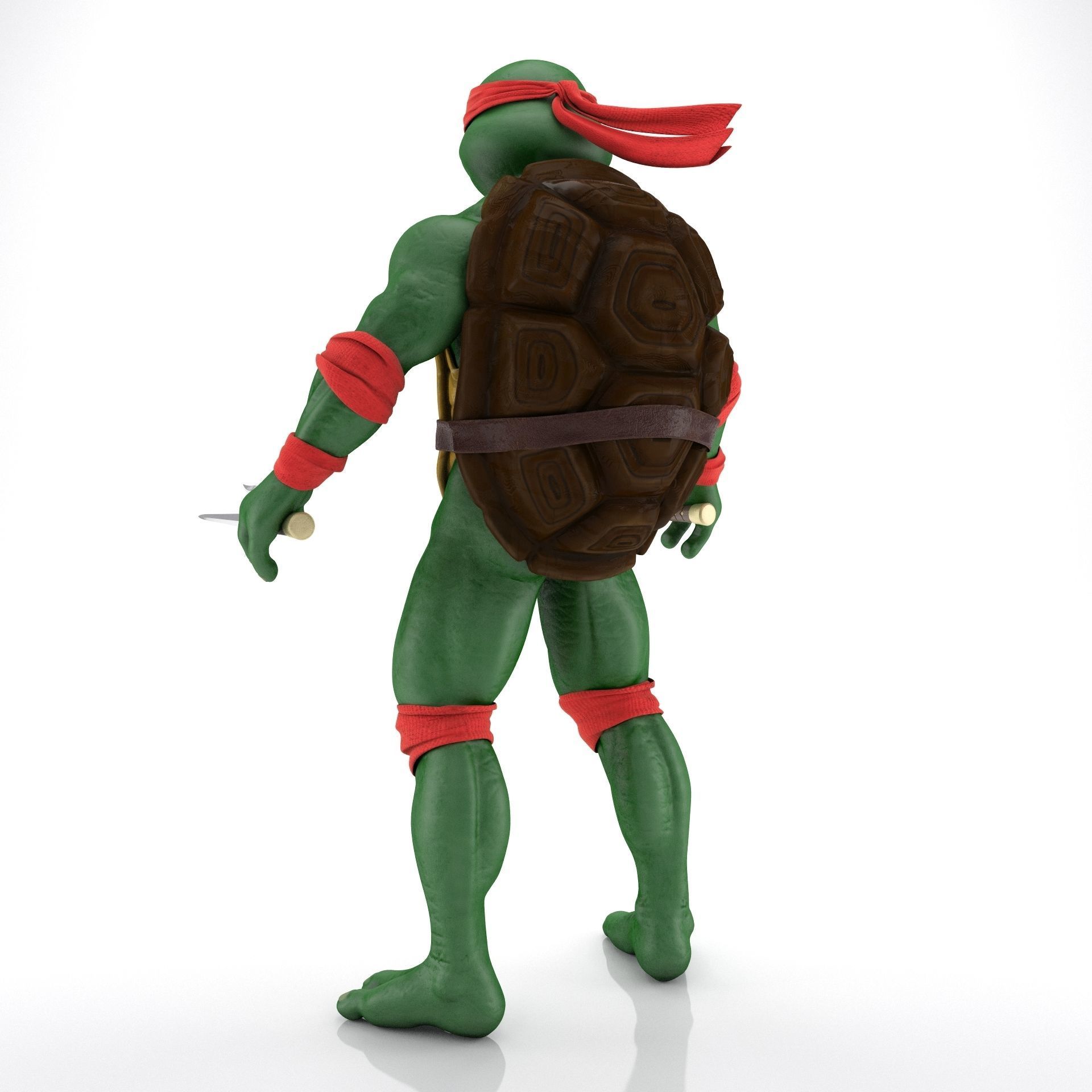 TMNT Ninja Turtles Raphael 3D model_5