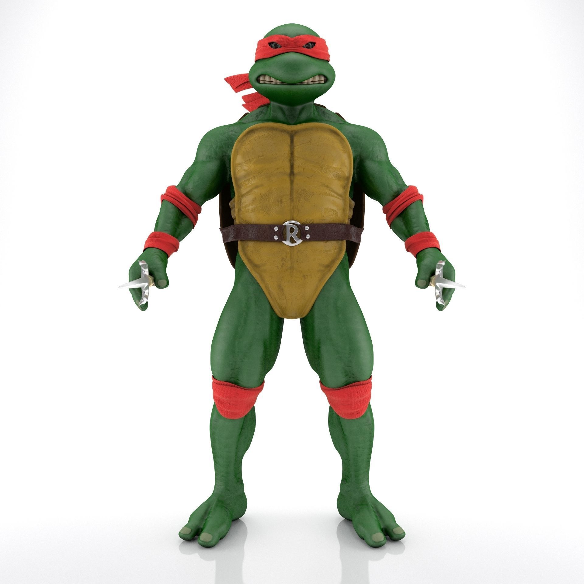 TMNT Ninja Turtles Raphael 3D model_1