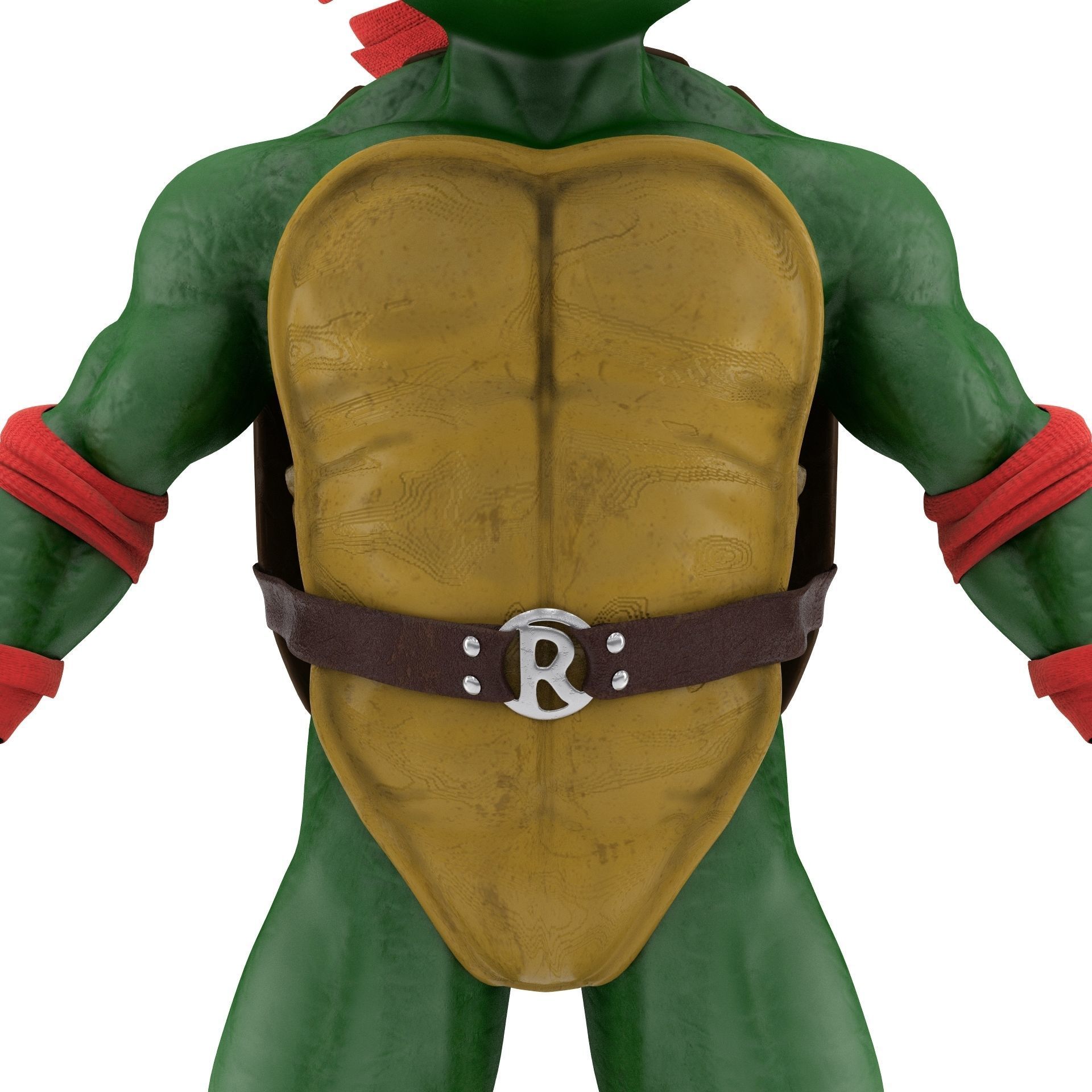 TMNT Ninja Turtles Raphael 3D model_9