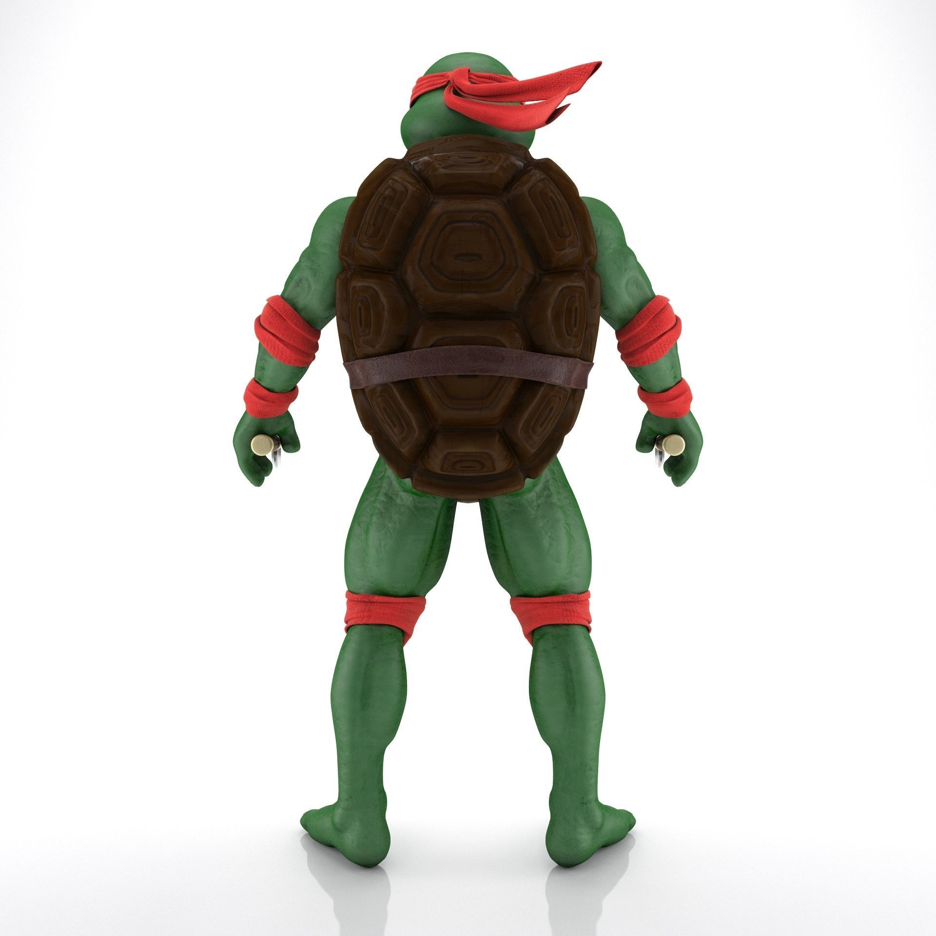 TMNT Ninja Turtles Raphael 3D model_4