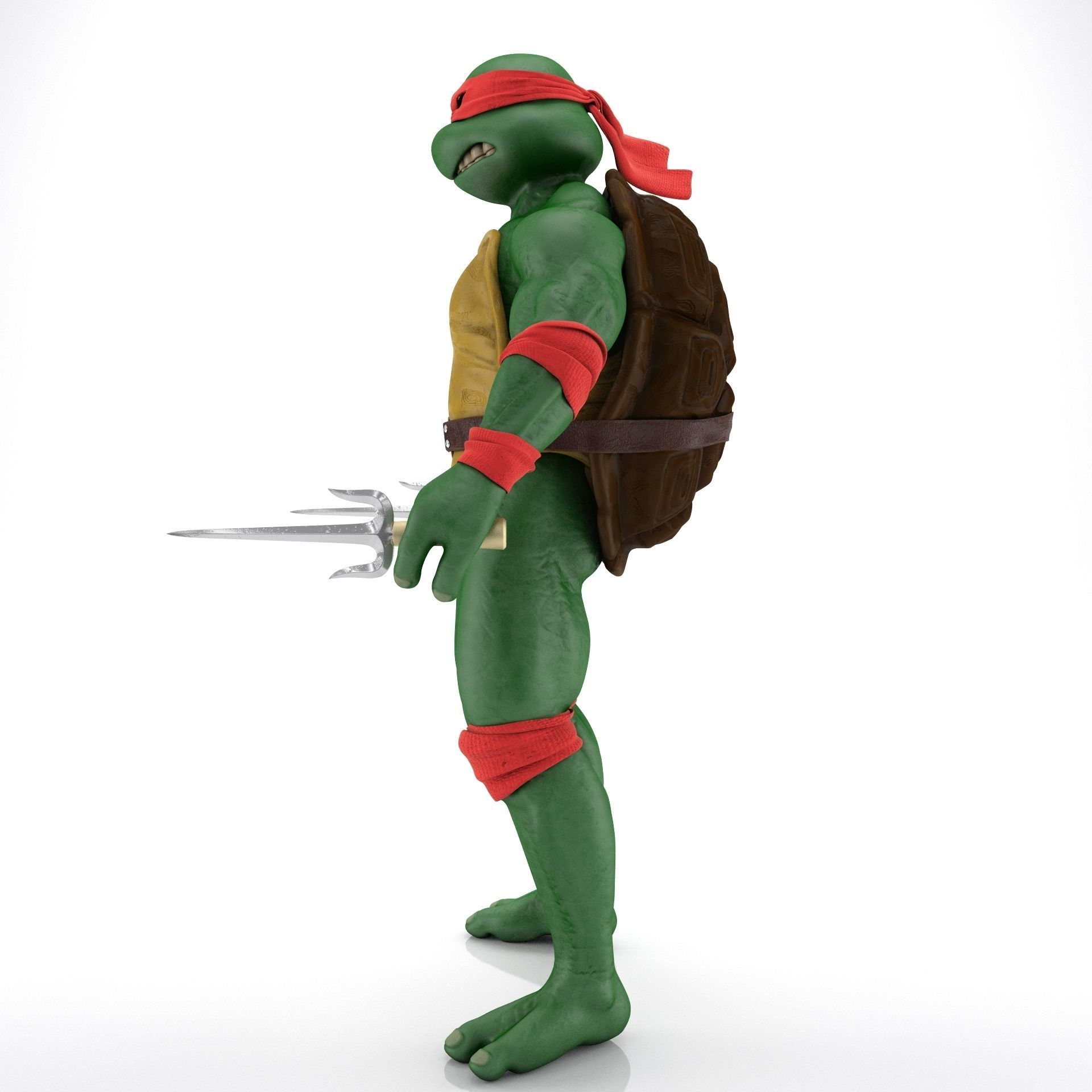TMNT Ninja Turtles Raphael 3D model_3