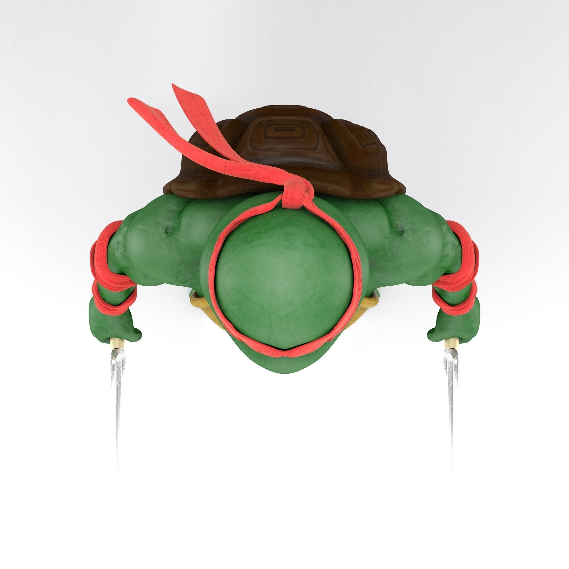 TMNT Ninja Turtles Raphael 3D model_6
