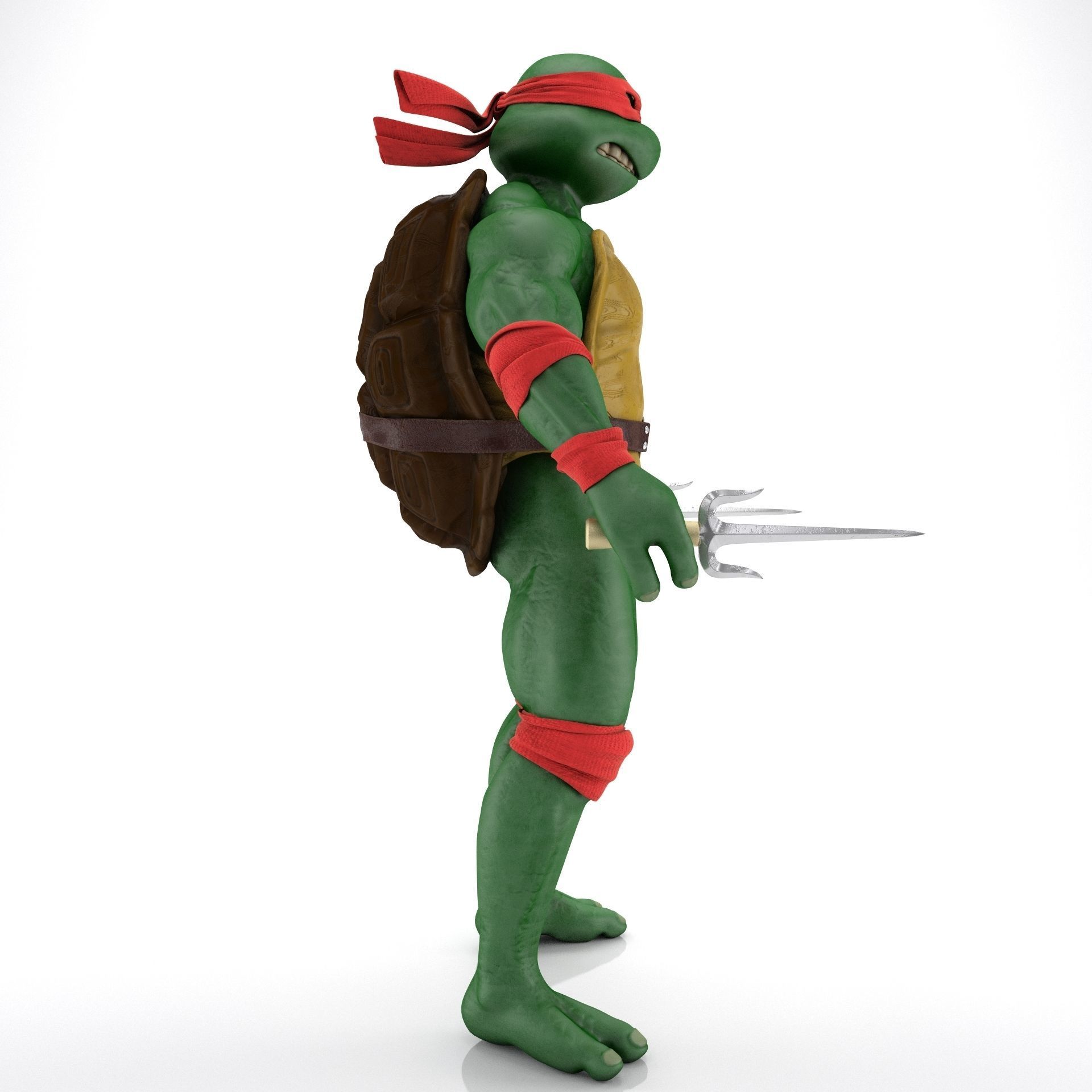 TMNT Ninja Turtles Raphael 3D model_2