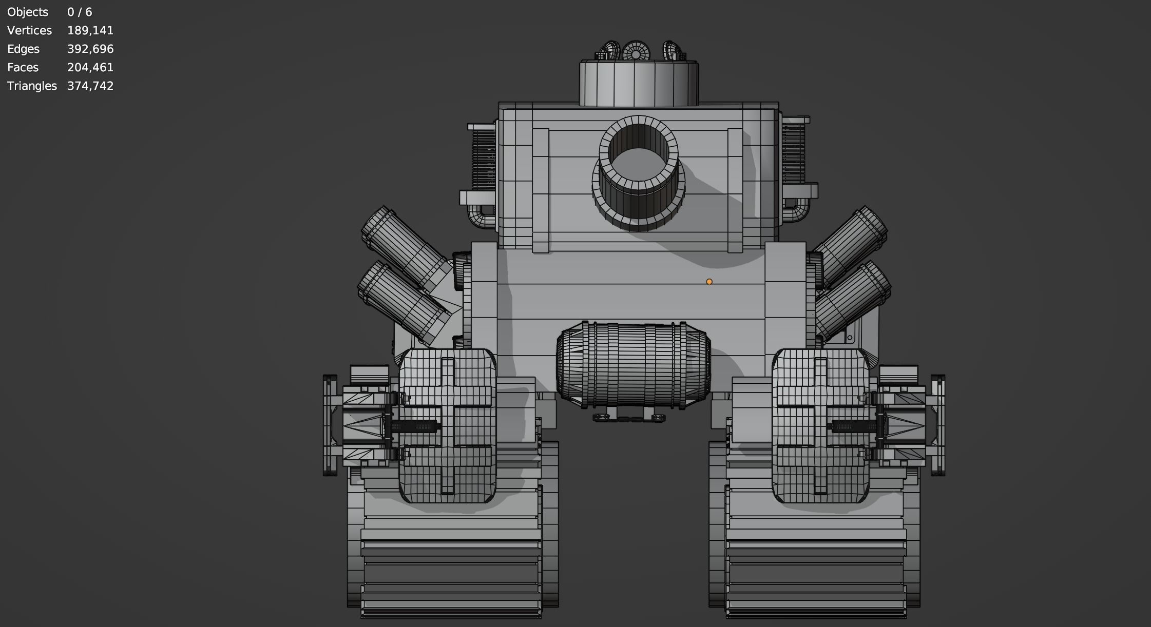 Metal Slug Mecha Vehicles Pack 4 In 1 - Only Mesh 3D model_42