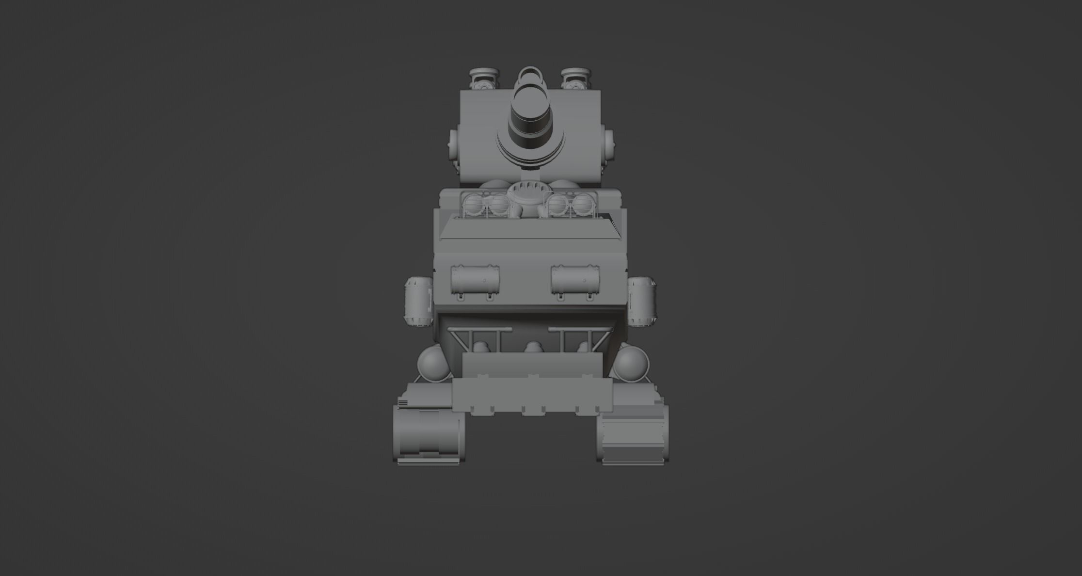 Metal Slug Mecha Vehicles Pack 4 In 1 - Only Mesh 3D model_21
