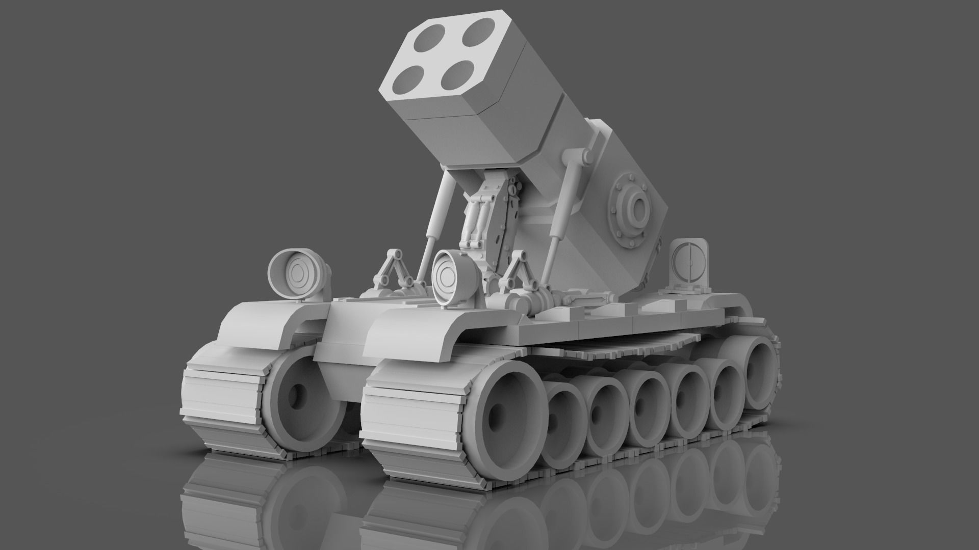 Metal Slug Mecha Vehicles Pack 4 In 1 - Only Mesh 3D model_8