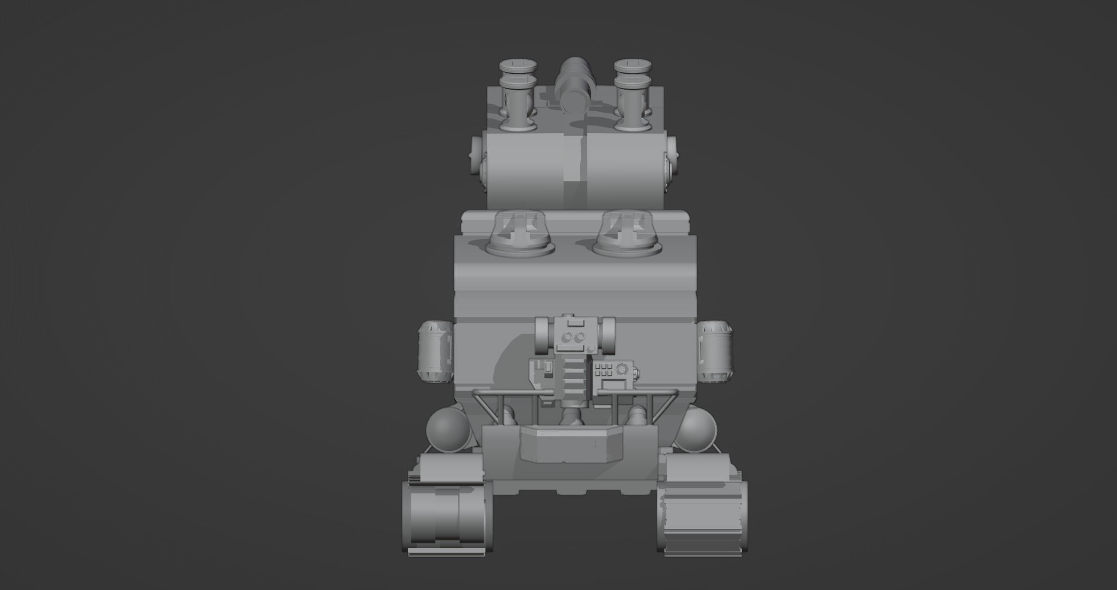 Metal Slug Mecha Vehicles Pack 4 In 1 - Only Mesh 3D model_19