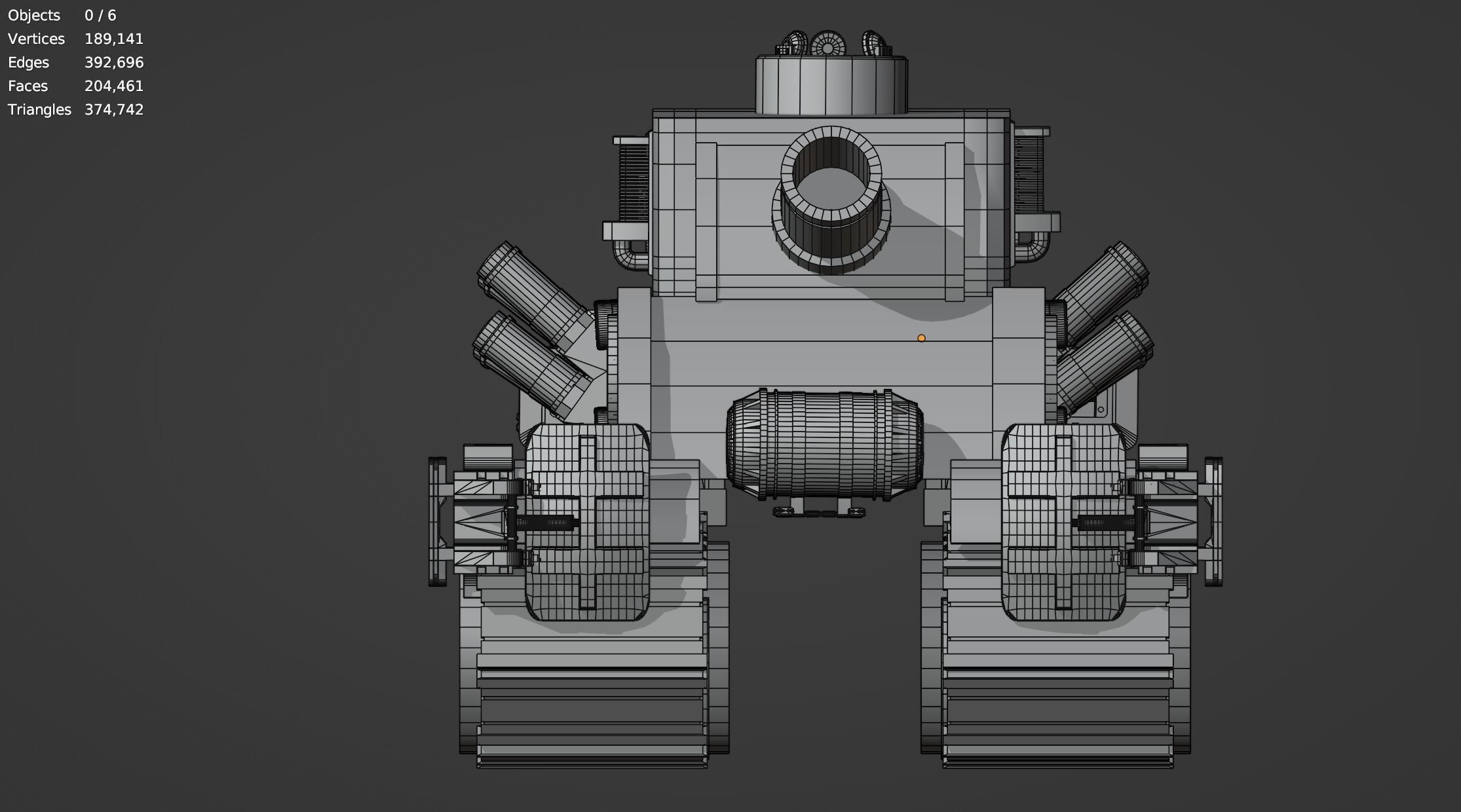 Metal Slug Mecha Vehicles Pack 4 In 1 - Only Mesh 3D model_44
